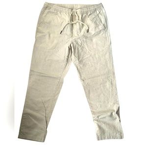 RYTHYM cotton linen beach pant size 32/m